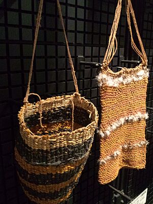 National Museum of Ethnology, Osaka - Dillybag (Pandanus fiber) - Arnhem Land in Australia