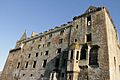 North side of Linlithgow Palace on a sunny evening