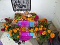 Oaxaca Mexico- personal family shrine for Day of the Dead