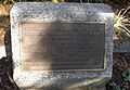 Plaque at First Free Settlers Monument