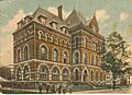PostcardNewHavenCTPeabodyMuseum1909postmark