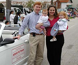 Putnam Family at the Strawberry Festival Parade in Plant City