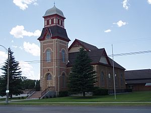 The Randolph Tabernacle, an early Latter-day Saint meetinghouse which is still used today after being in use for a little over a hundred years
