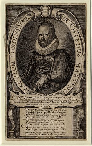 Richard Martin, 1620, by Simon de Passe.