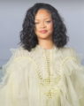Rihanna During Interview with Access Hollywood November 8, 2024