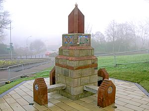 Robert Service's memorial, Kilwinning