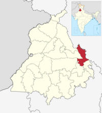 Rupnagar in Punjab (India).svg