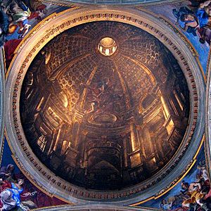 Sant'Ignazio - painted dome - antmoose
