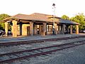 Santa Rosa Depot, Railroad Square District, Santa Rosa, CA 6-12-2010 8-16-39 PM