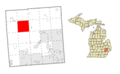Springfield Charter Township (Oakland), MI location