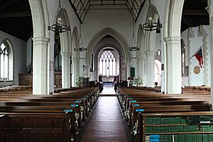 St Peter and St Paul's church, Godalming (interior)