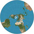 Stereographic projection SW