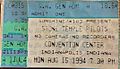 Stone Temple Pilots concert ticket - 1994 - Stierch
