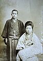 Takuboku Ishikawa and his wife Setsuko