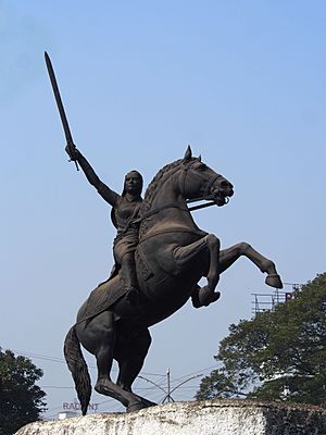 Tarabai Statue Kolhapur