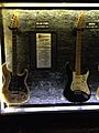 The Cavern Club, exhibited signed guitars for memorable performances - The Rolling Stones (5th November 1963) - Crescent Stratocaster, Queen (31st October 1970) - Squier Stratocaster (2016-09-04 20.44.17 by NH53)