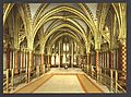 The Holy Chapel (i.e., Sainte-Chappelle), interior of lower chapel, Paris, France-LCCN2001698537