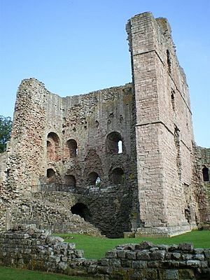 The ruins of the keep of Norham Castle - geograph.org.uk - 911570