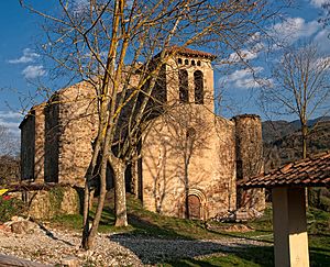 St. Julian's church, Vallfogona (12-18th century)