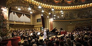Violetta in concert. Bucharest Phylharmony