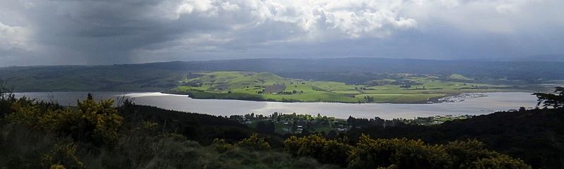 Waihola panorama