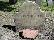 Wheatley Grave Boston