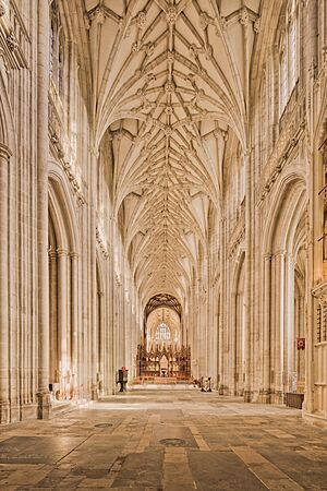 Winchester Cathedral Nave (49862562142)