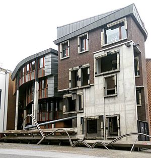 2017-04-24 Enric Miralles uitbreiding stadhuis Utrecht