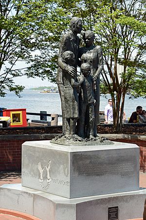 African-American Monument, Savannah, GA, US