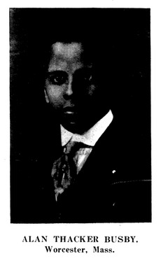 Alan Thacker Busby in 1918