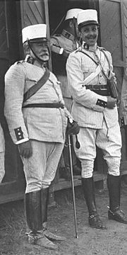 Alfonso XIII with General Marina