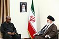 Ali Khamenei receives John Dramani Mahama in his house (5)