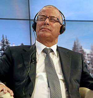 Ali M. Z. Ben Zedan World Economic Forum 2013 (cropped)