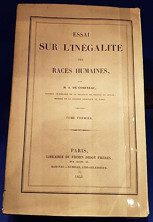 Arthur de Gobineau, Essai sur l'inégalité des races humaines (original)