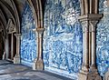 Azuelo tile mural at Porto Cathedral