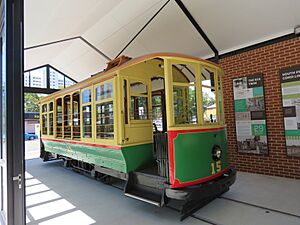 B15 Tram display, South Perth, January 2021 03