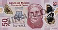 Banco de México F1 $50 obverse