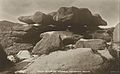 Brimham Rocks - vintage postcard (14) 001