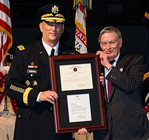 Bud Selig Outstanding Civilian Service Medal and Certificate (150414-A-NX535-074) (cropped)