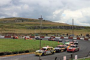 Buxton Raceway in Derbyshire, August 2021