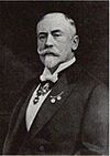 A photograph of Carl von In der Maur between 1912 and 1913.