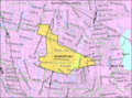 Census Bureau map of Woodcliff Lake, New Jersey