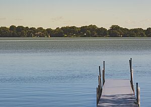 Centerville Lake Dock Lino Lakes Minnesota (28980931634)