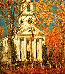 Church at Old Lyme Childe Hassam
