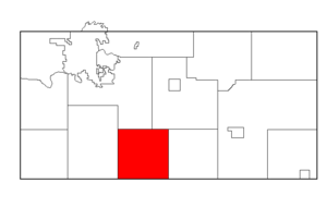 Clear Creek, Wisconsin map