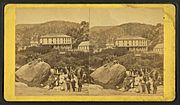 Cliff House, Manitou Park, Colorado, from Robert N. Dennis collection of stereoscopic views