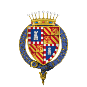 Coat of Arms of Inigo d'Avalos, Count of Monteodorisio, KG