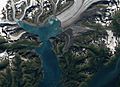 Columbia Bay (Alaska) by Sentinel-2
