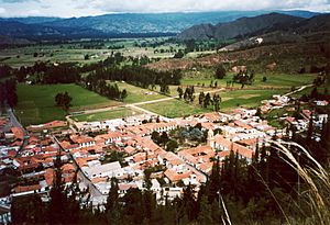 View of Cucunubá