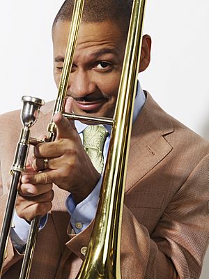 Delfeayo Marsalis - trombonist, composer, producer, educator and 2011 NEA Jazz Masters Award recipient.